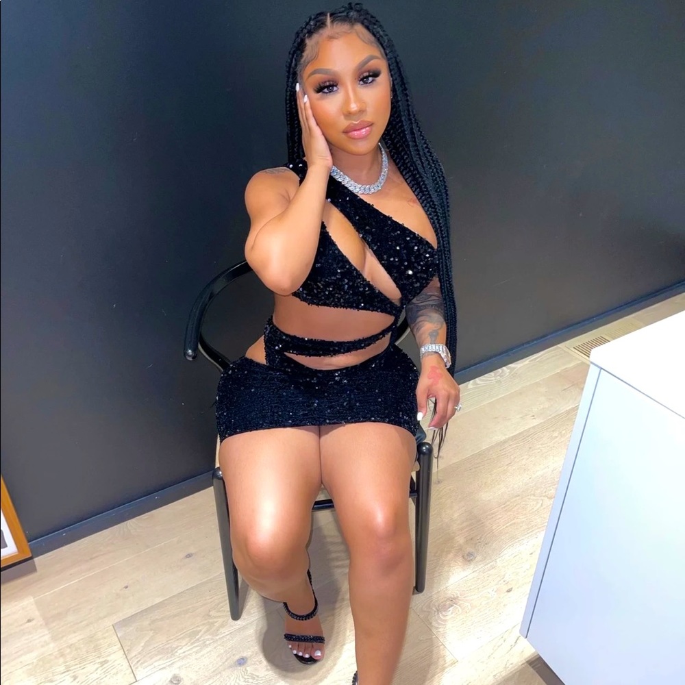 Immorality Sequin Mini Dress